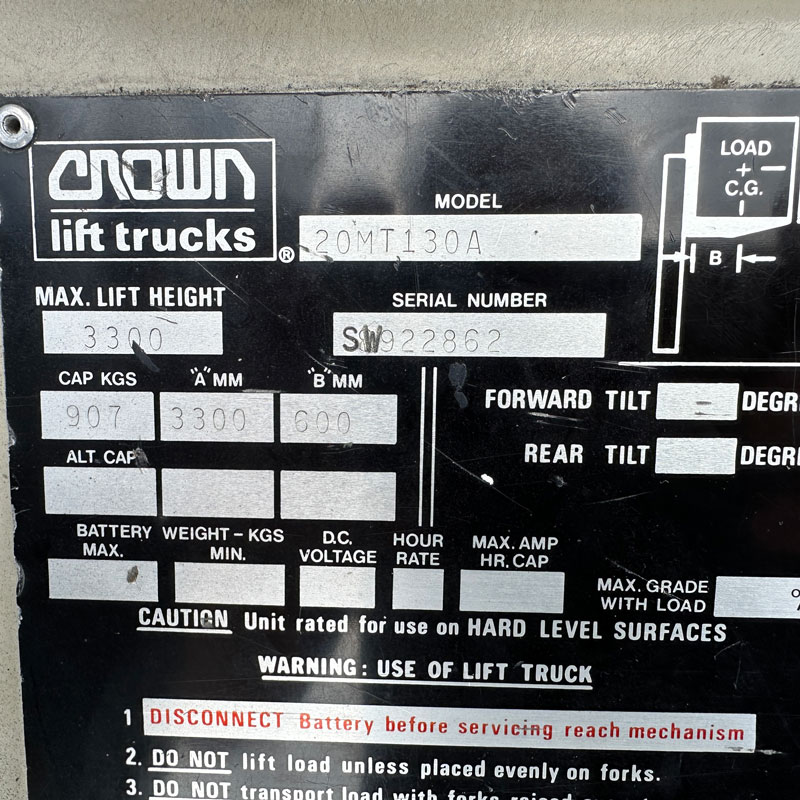 Crown-1T-Walkie-Stacker-3300mm-6